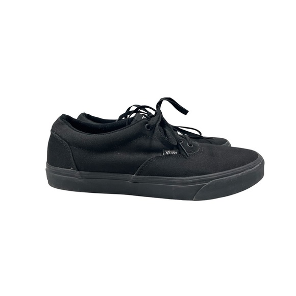 Vans Authentic Low Top Sneakers – Triple Black - Picture 2 of 10